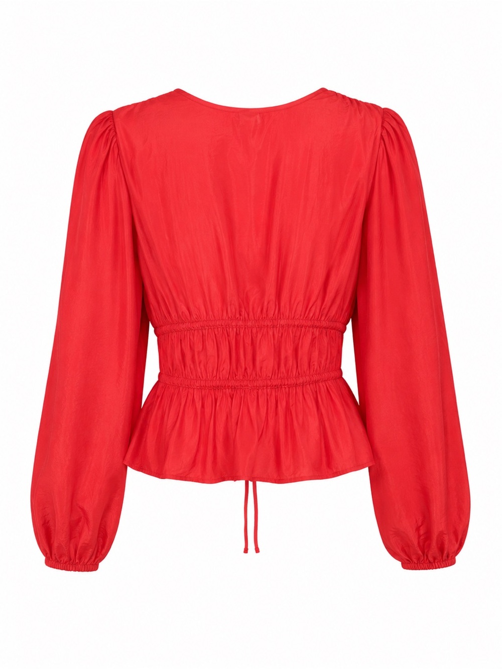 Evereve Ariana Tie Front Blouse Size M - Picture 7 of 7